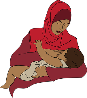 الأم المرضع في رمضان
